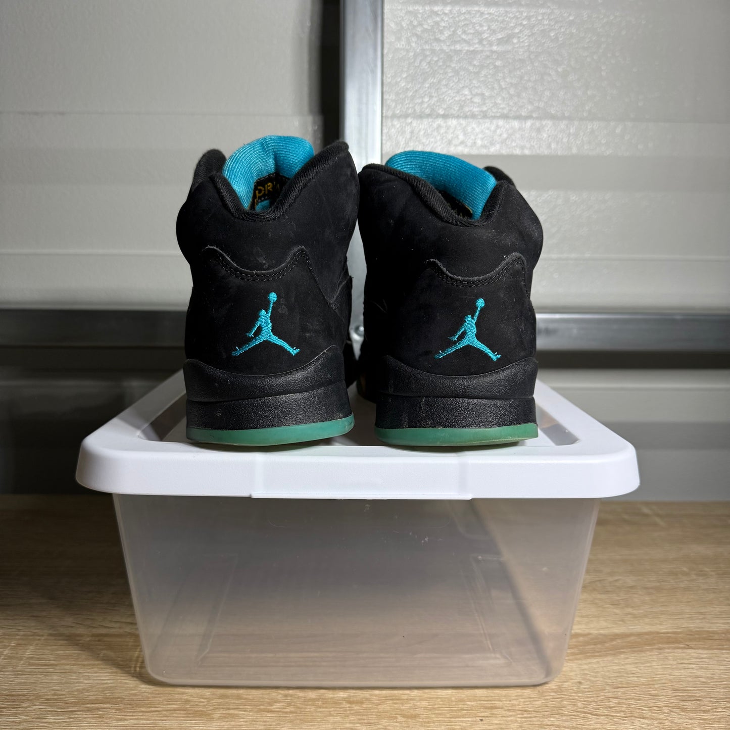 Size 9.5 - AJ 5 Retro Aqua
