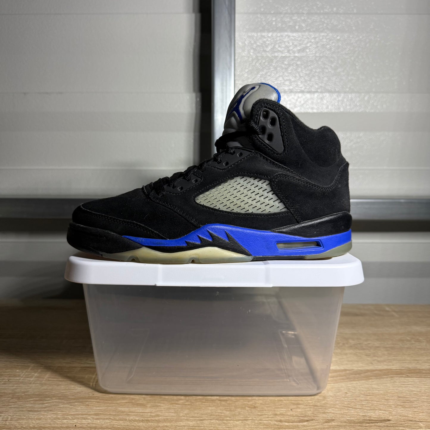 Size 8 - AJ 5 Retro Racer Blue