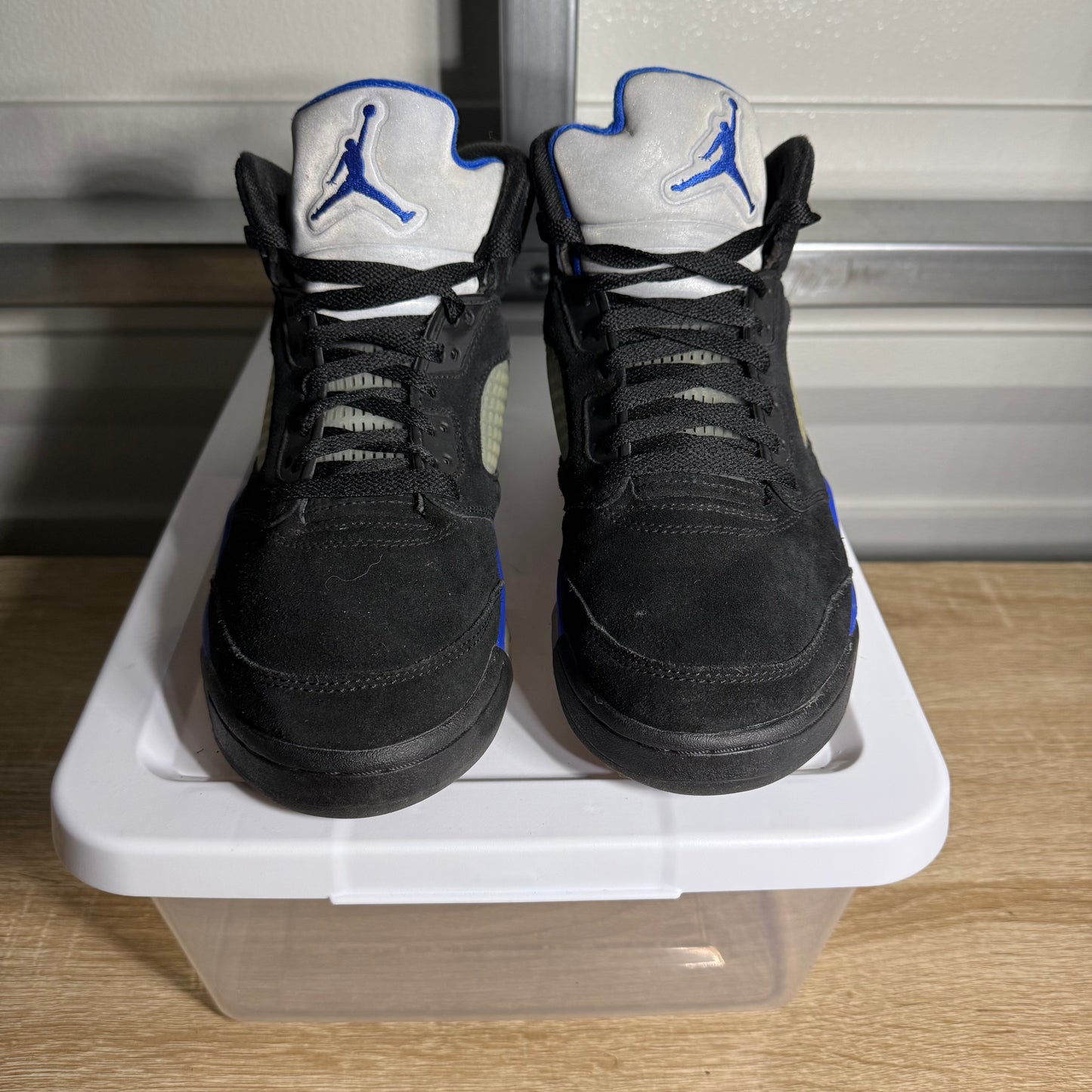 Size 8 - AJ 5 Retro Racer Blue