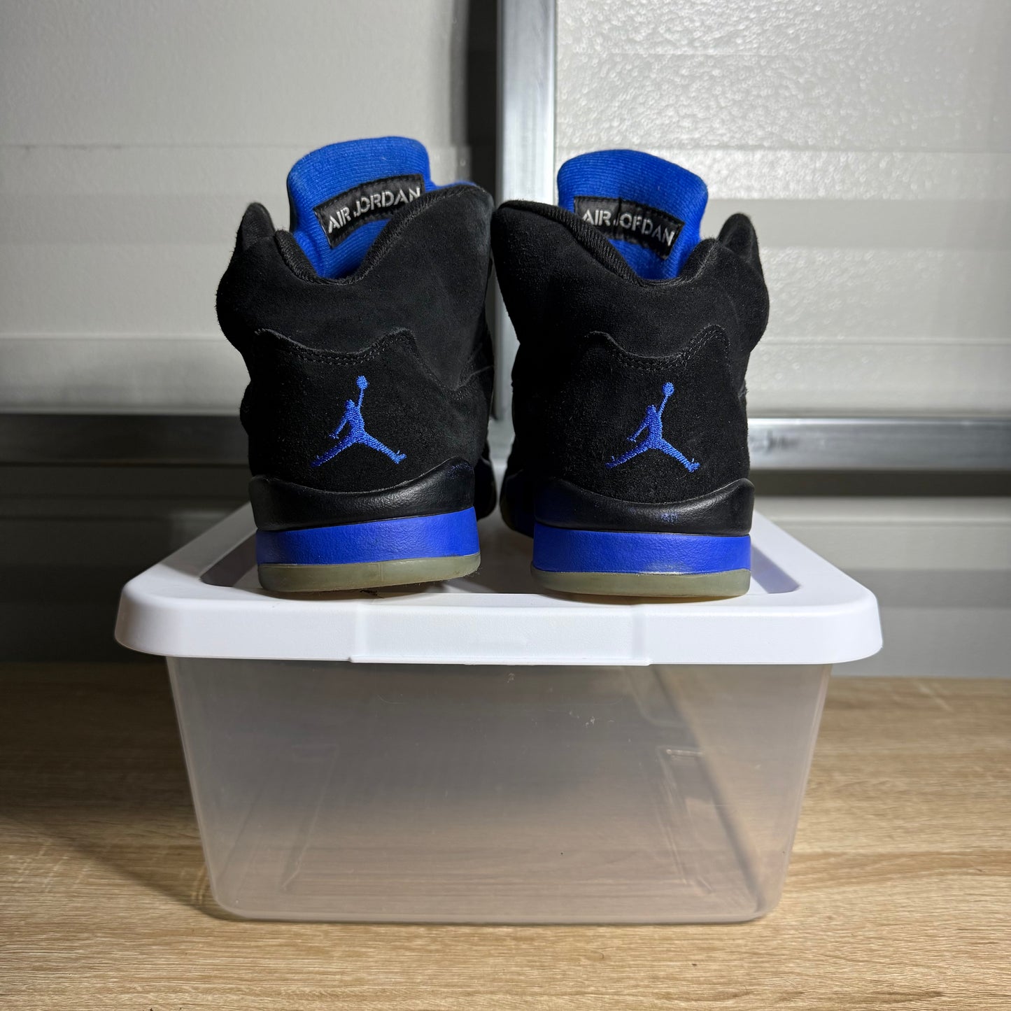 Size 8 - AJ 5 Retro Racer Blue