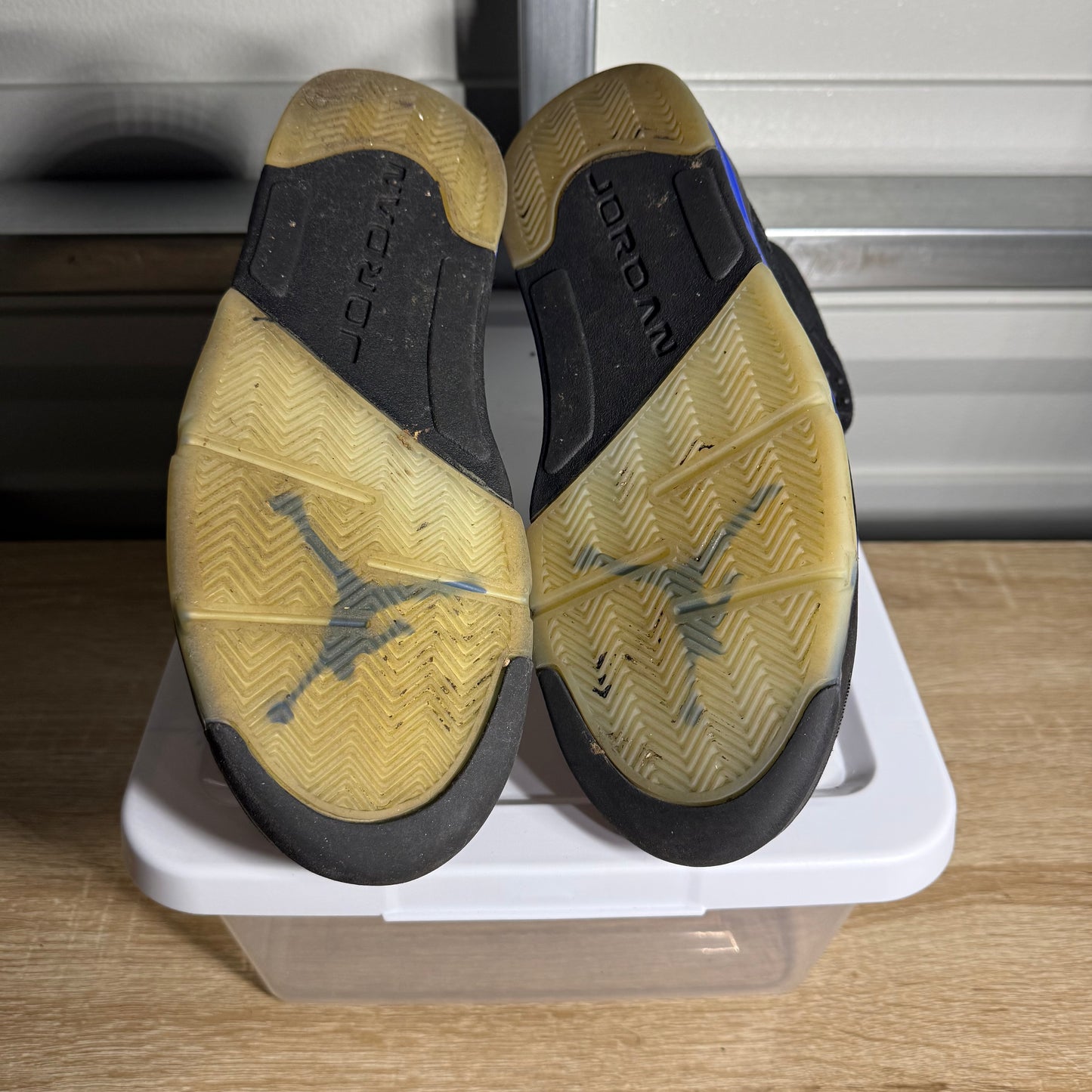 Size 8 - AJ 5 Retro Racer Blue