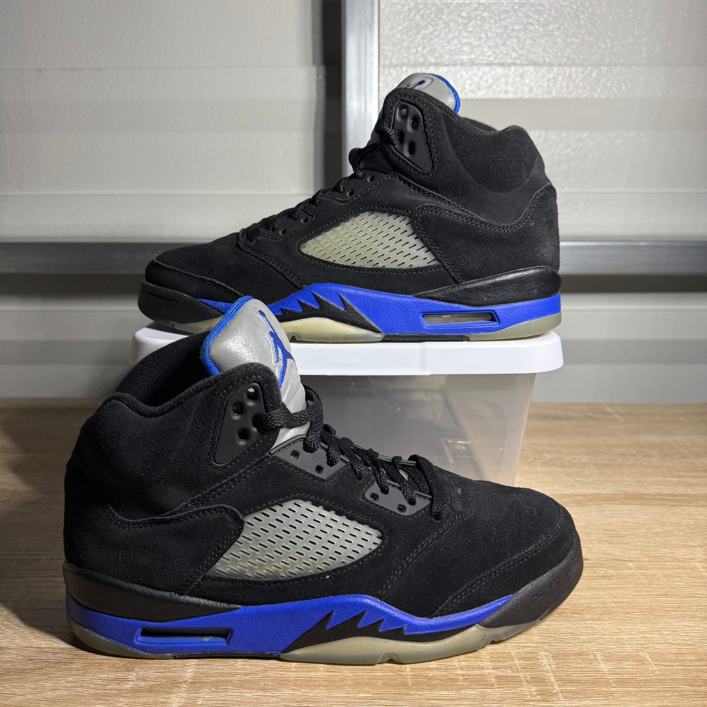 Size 8 - AJ 5 Retro Racer Blue