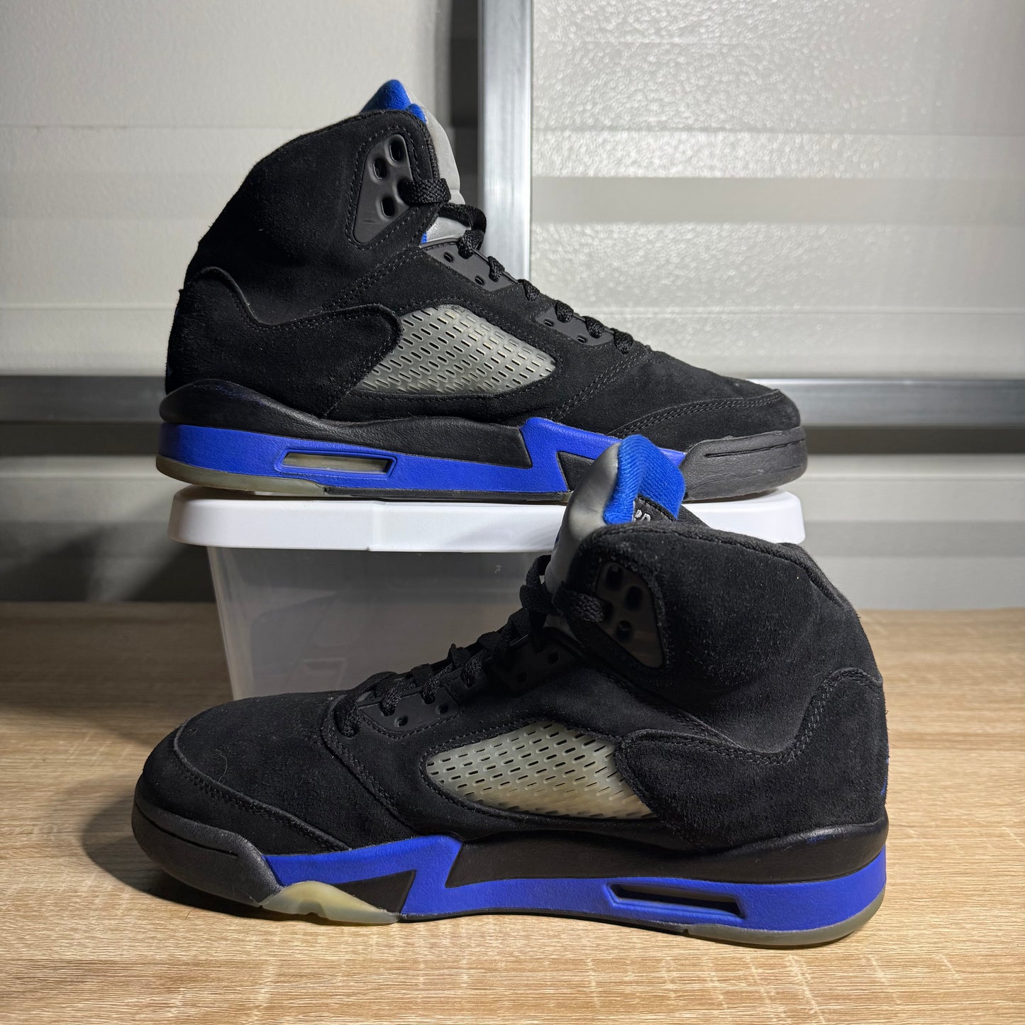 Size 8 - AJ 5 Retro Racer Blue