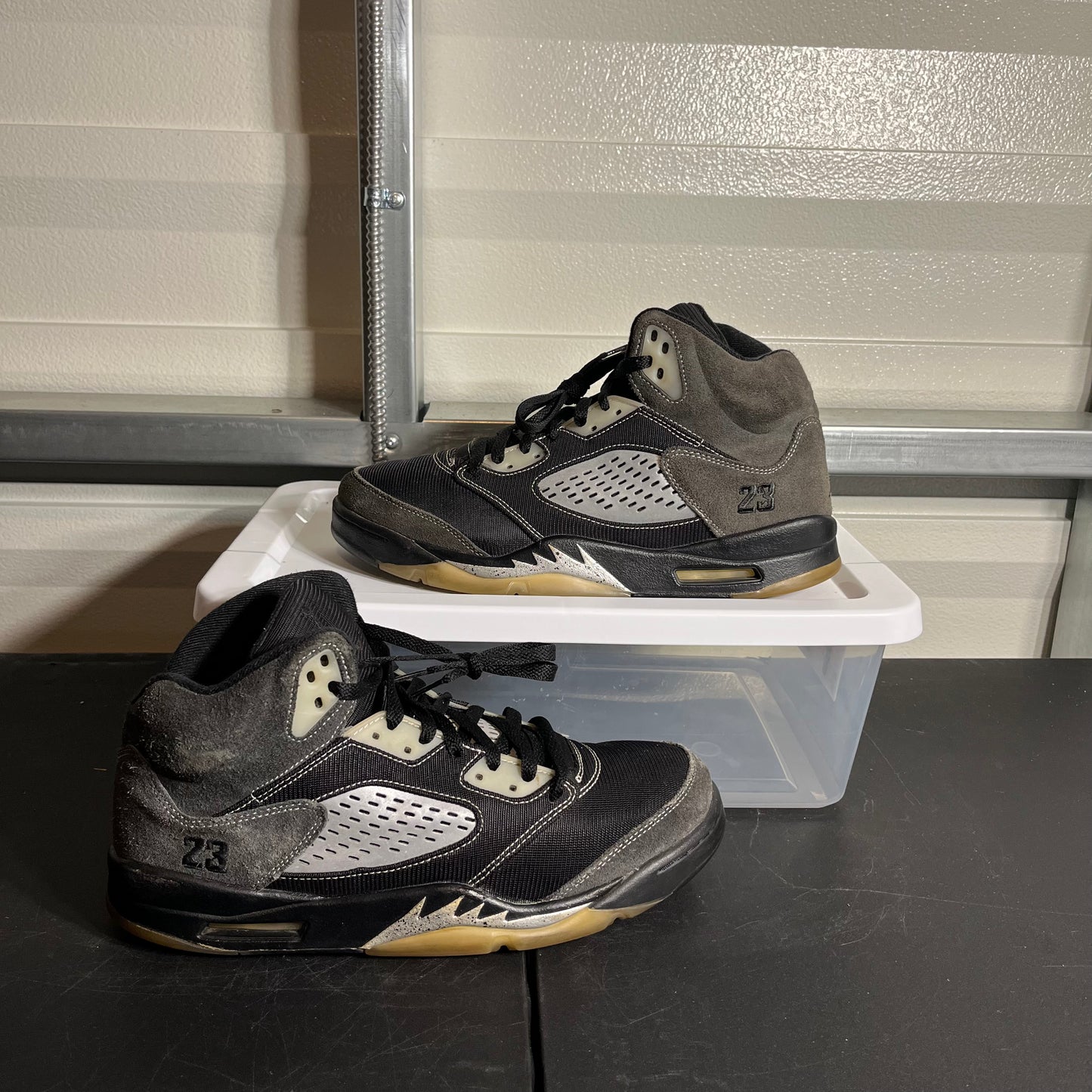 Size 11 - AJ 5 Retro Anthracite