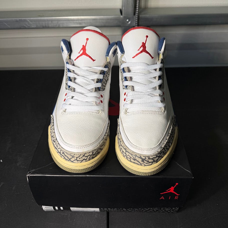 Size 11 - AJ 3 Retro True Blue