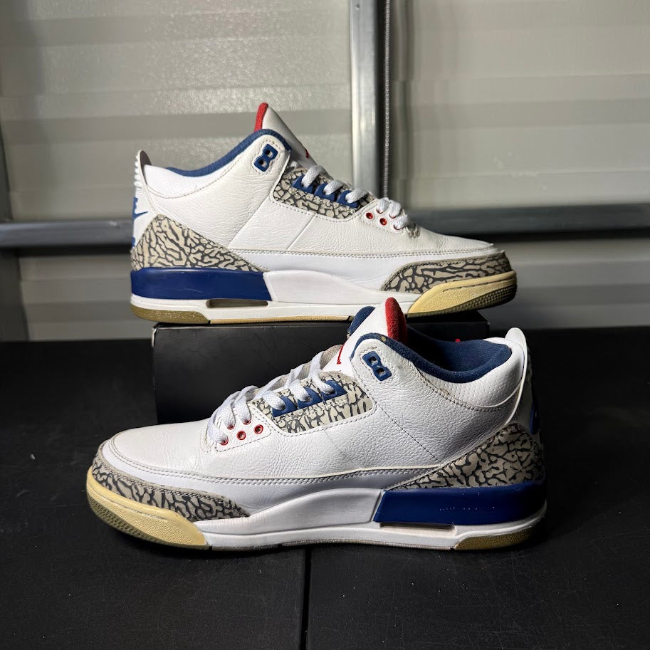 Size 11 - AJ 3 Retro True Blue