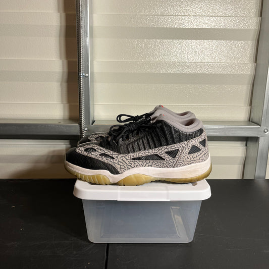 Size 12 - AJ 11 Retro IE Low Black Cement