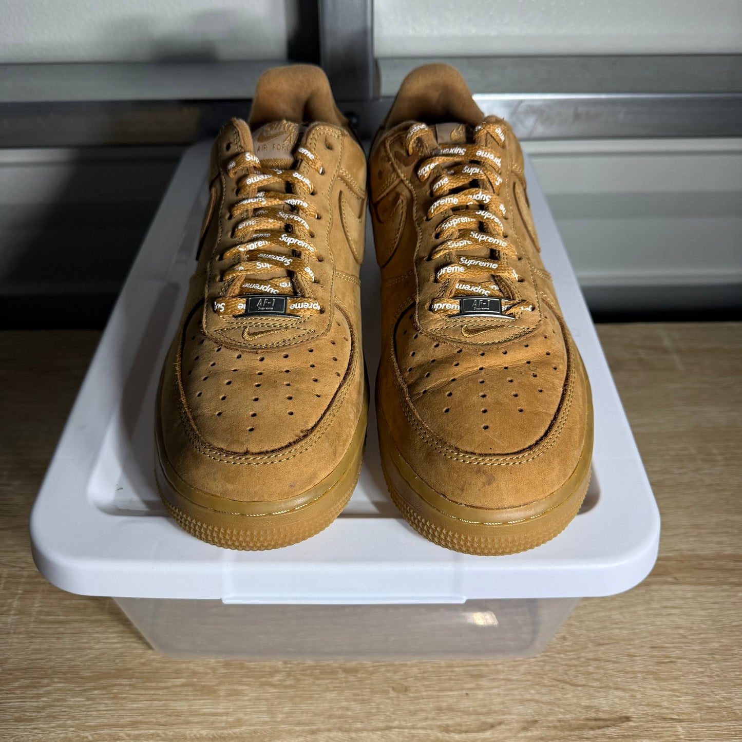 Size 8.5 - AF 1 Low SP Supreme Wheat