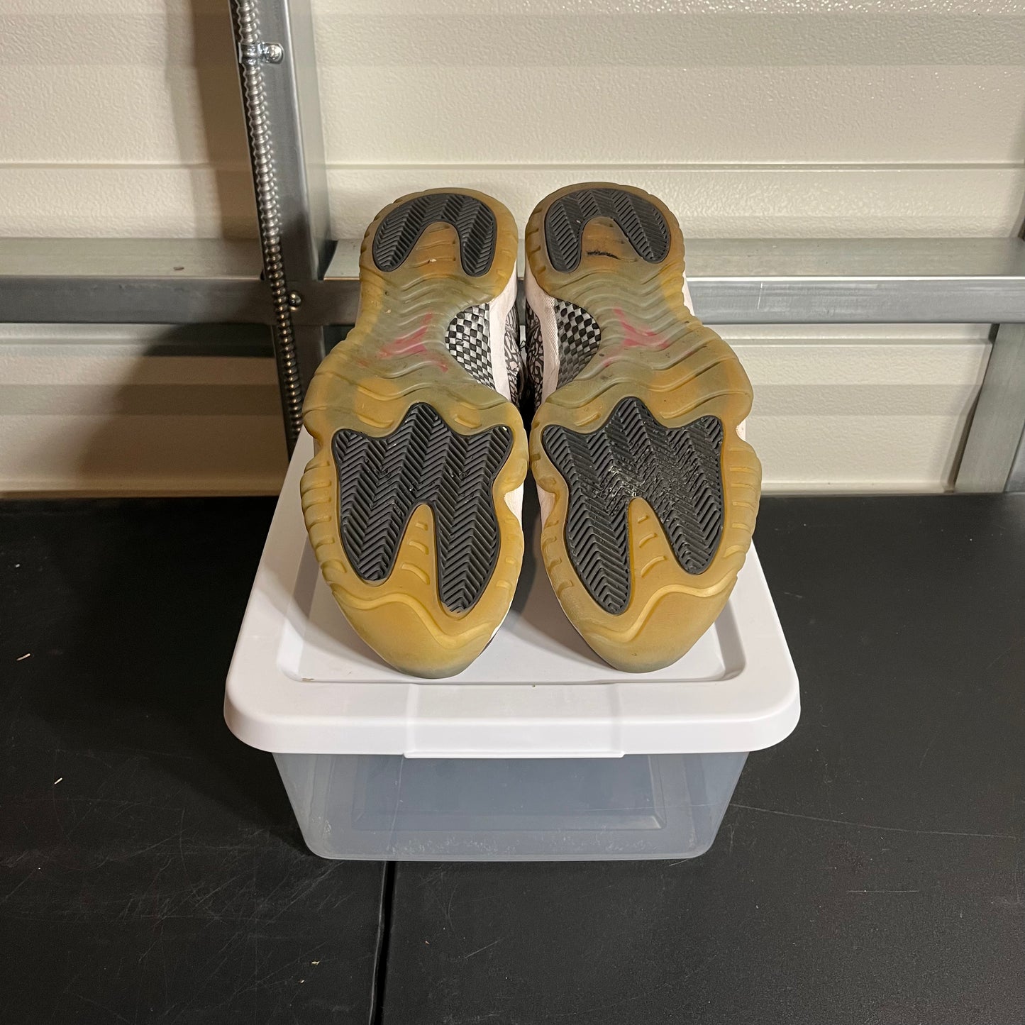 Size 12 - AJ 11 Retro IE Low Black Cement