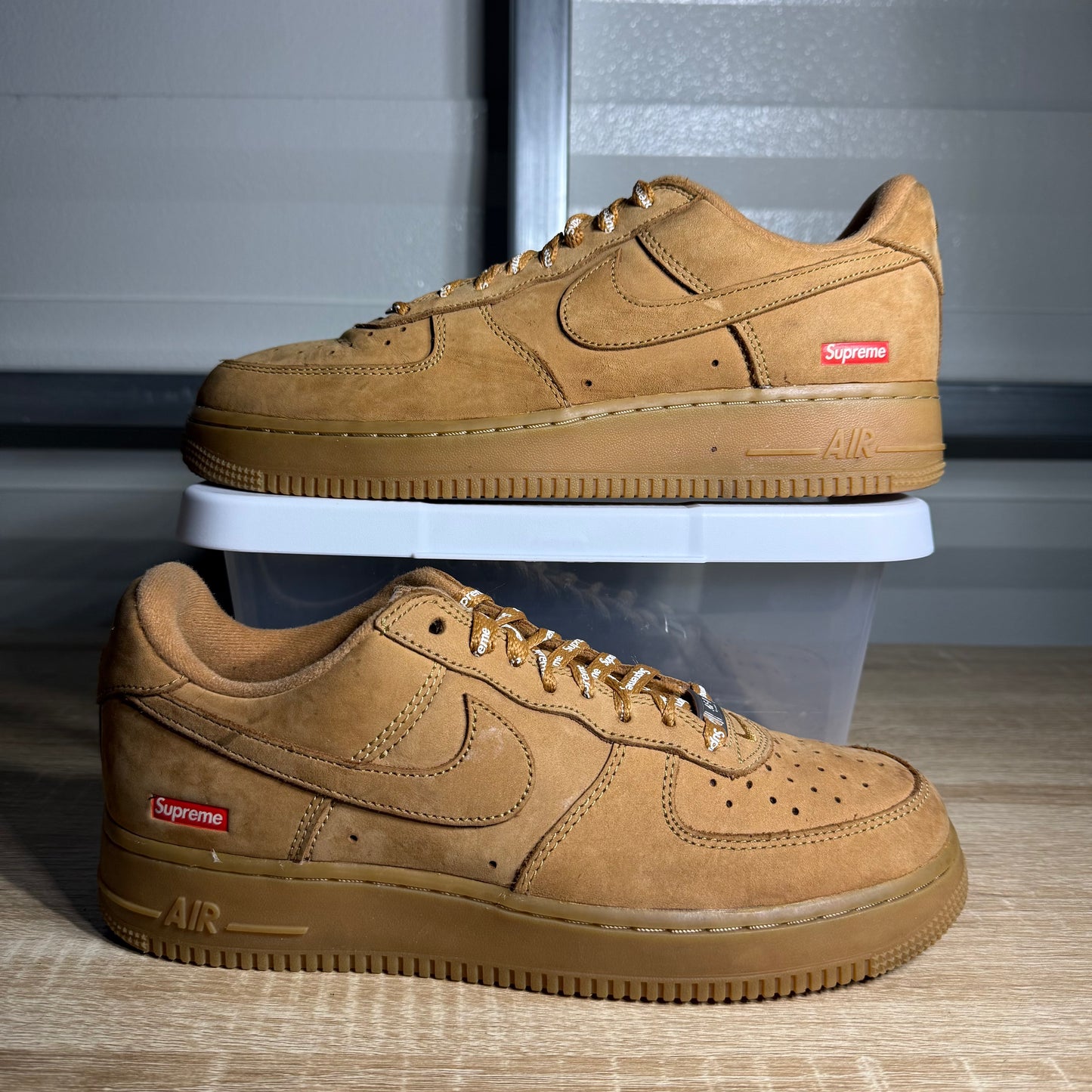 Size 8.5 - AF 1 Low SP Supreme Wheat