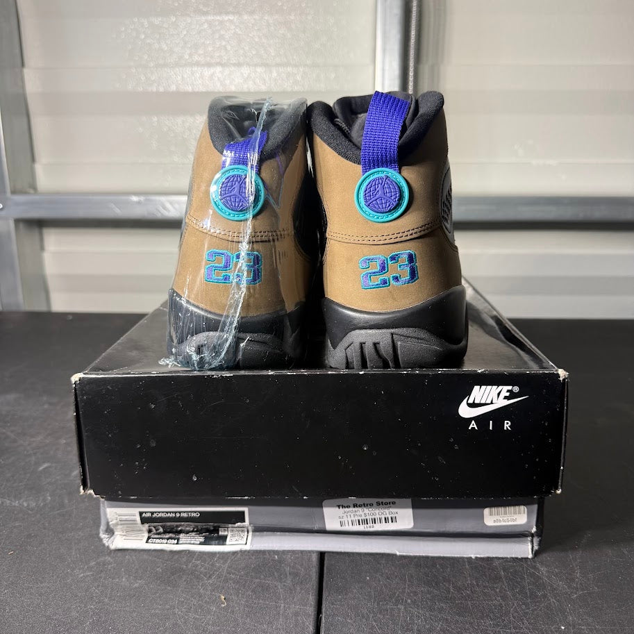 Size 11 - AJ 9 Retro Olive Concord
