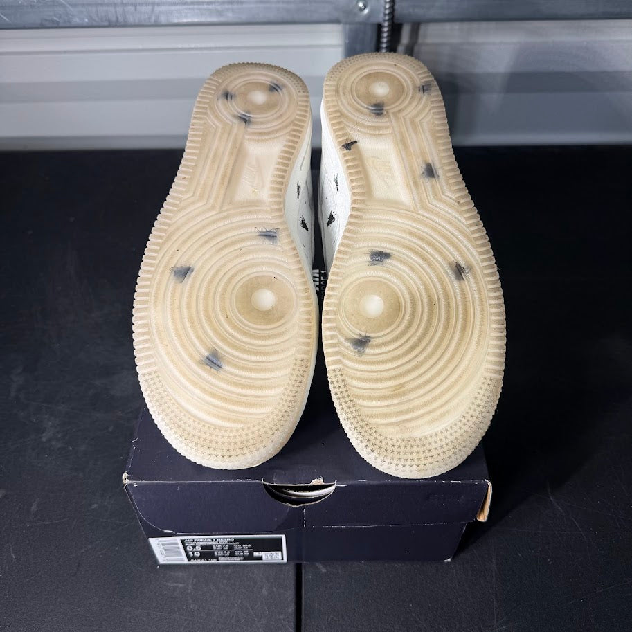 Size 8.5 - AF 1 Low Retro Houseflies