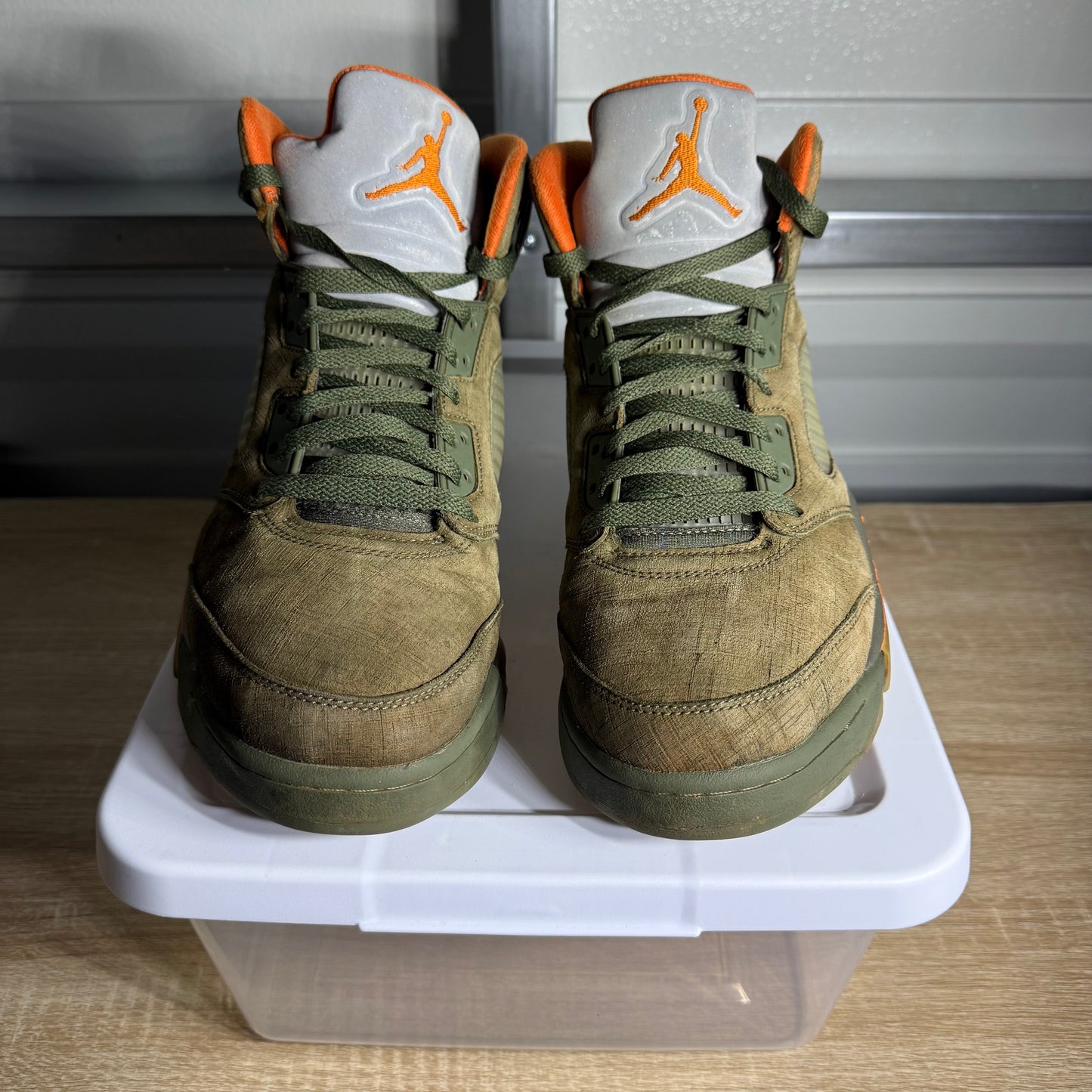 Size 12 - AJ 5 Retro Olive