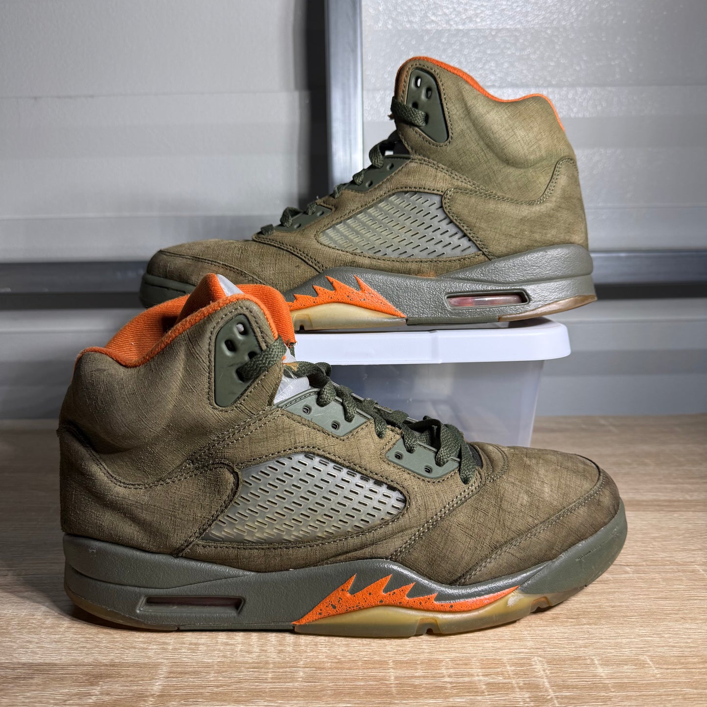 Size 12 - AJ 5 Retro Olive