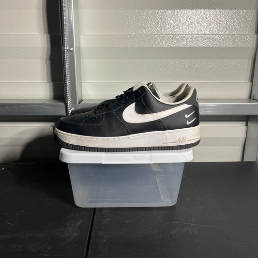 Size 12 - AF 1 '07 LV8 Double Swoosh - Black White