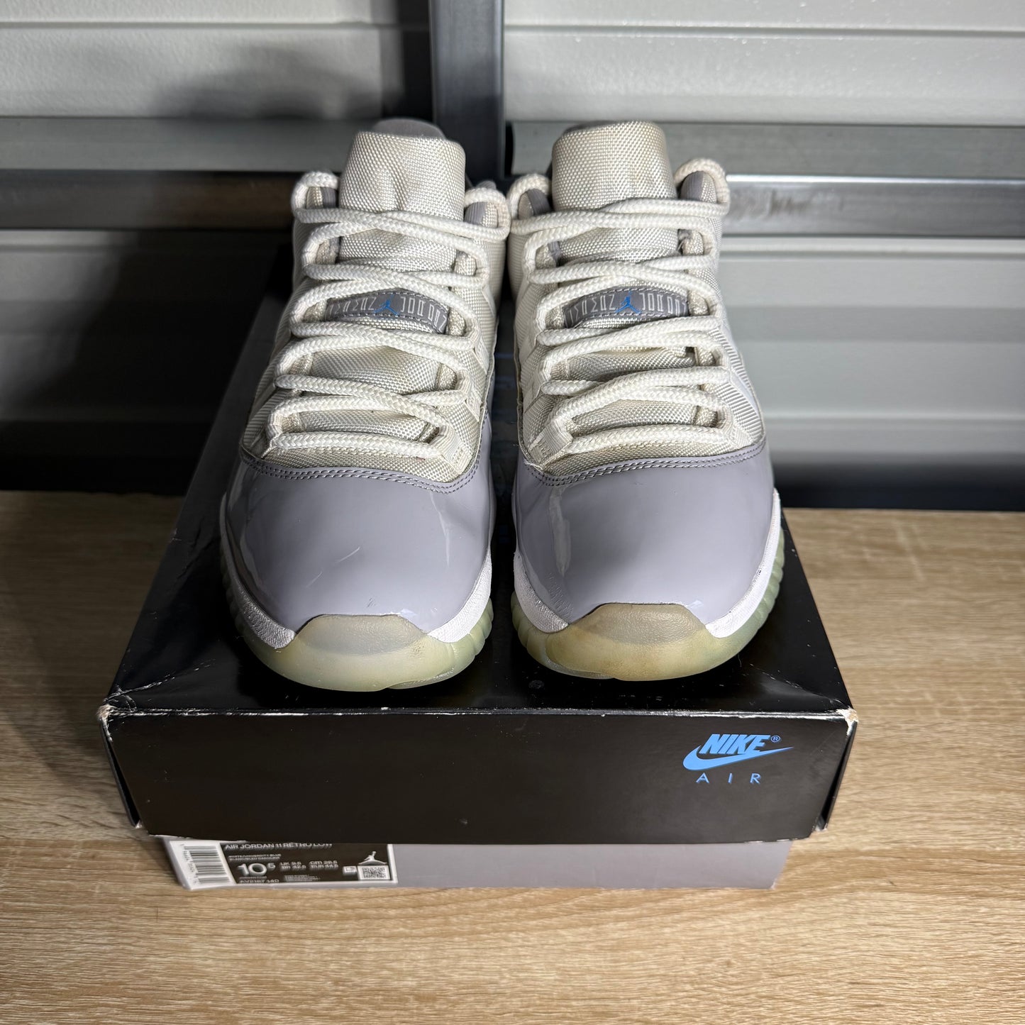 Size 10.5 – AJ 11 Retro Low Cement Grey