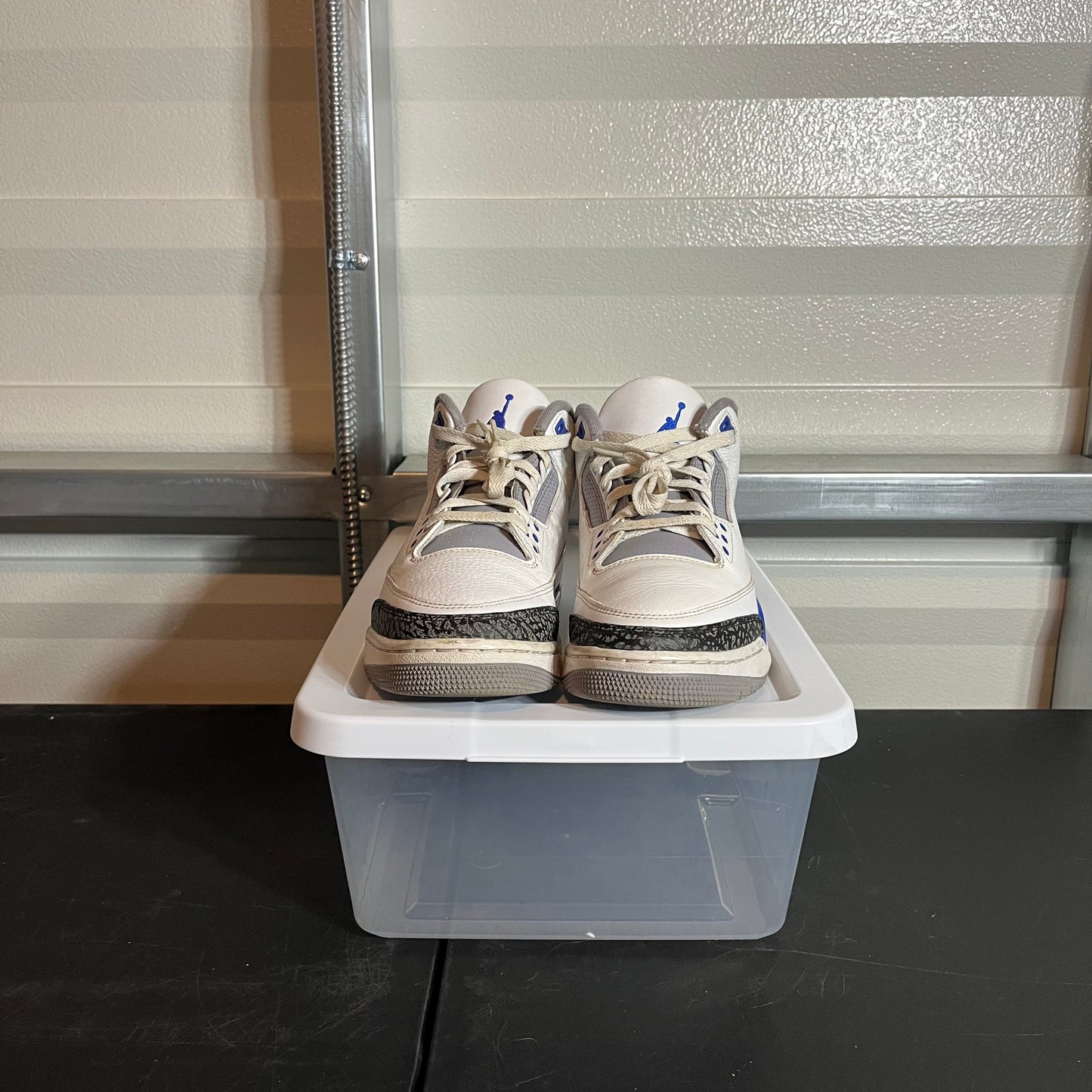 Size 9 - AJ 3 Retro Racer Blue