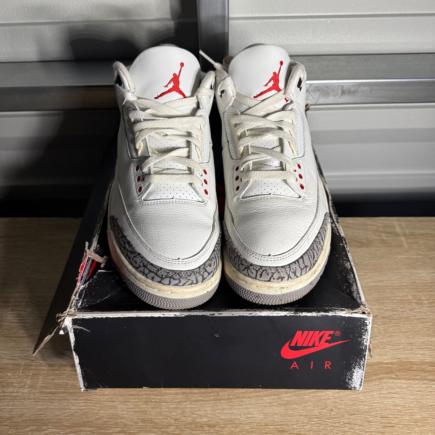 Size 11.5 – AJ 3 Retro White Cement Reimagined