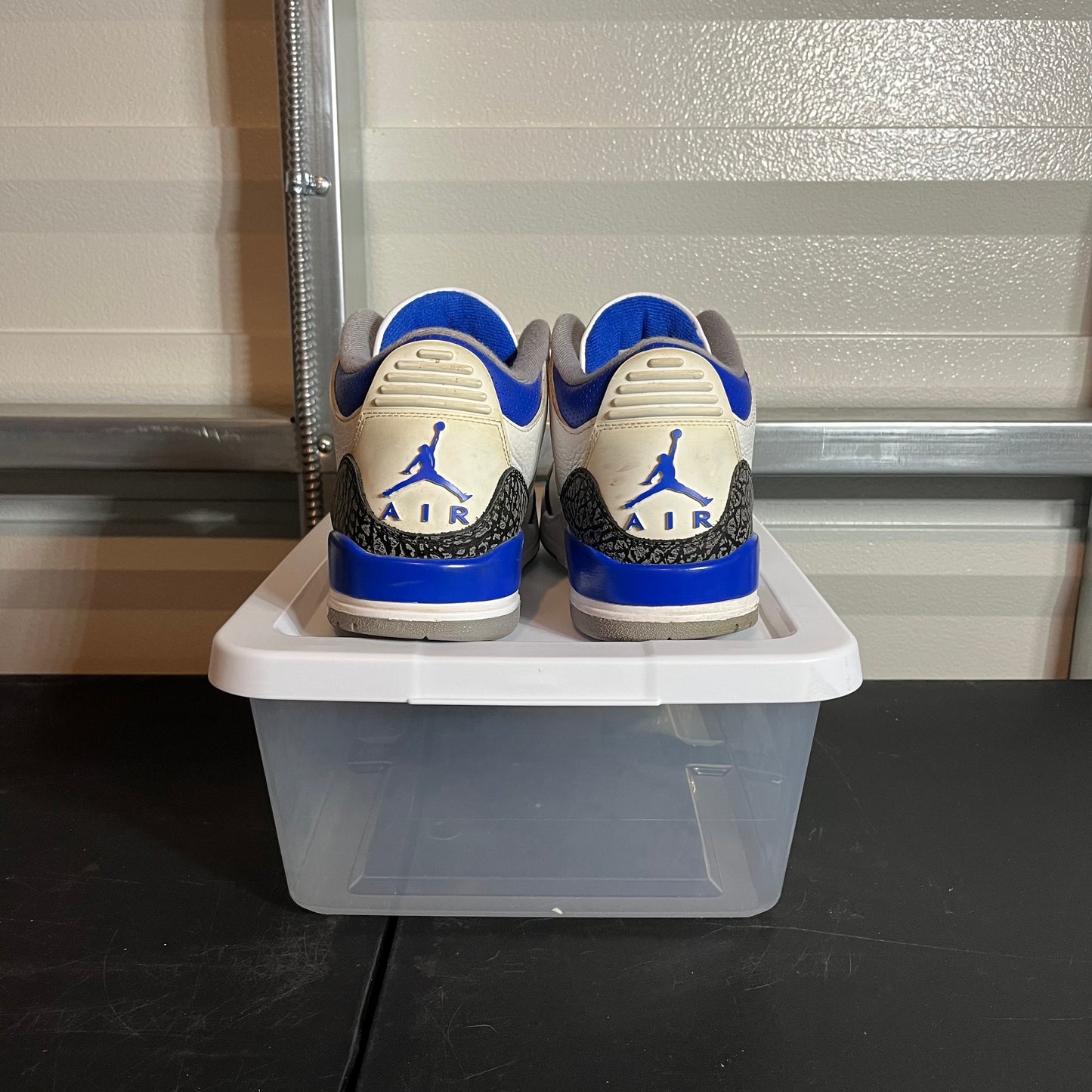 Size 9 - AJ 3 Retro Racer Blue