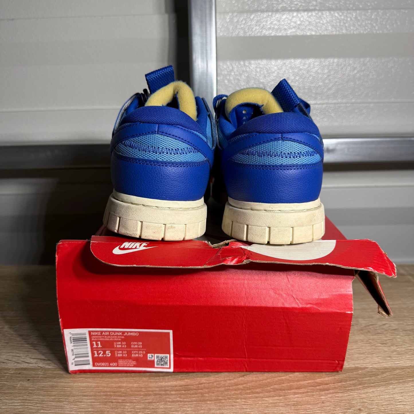 Size 11 - Air Dunk Jumbo University Blue Game Royal