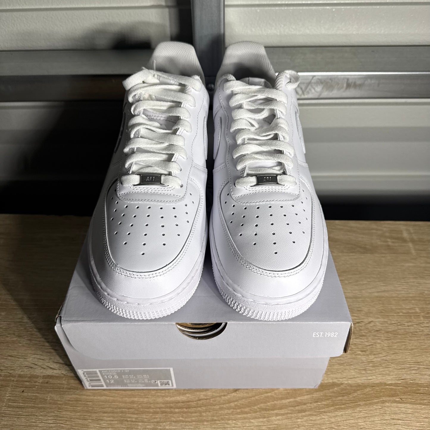 Size 10.5 - AF 1 '07 Low Triple White