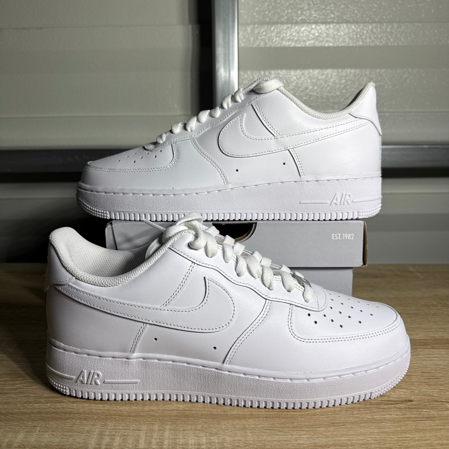 Size 10.5 - AF 1 '07 Low Triple White