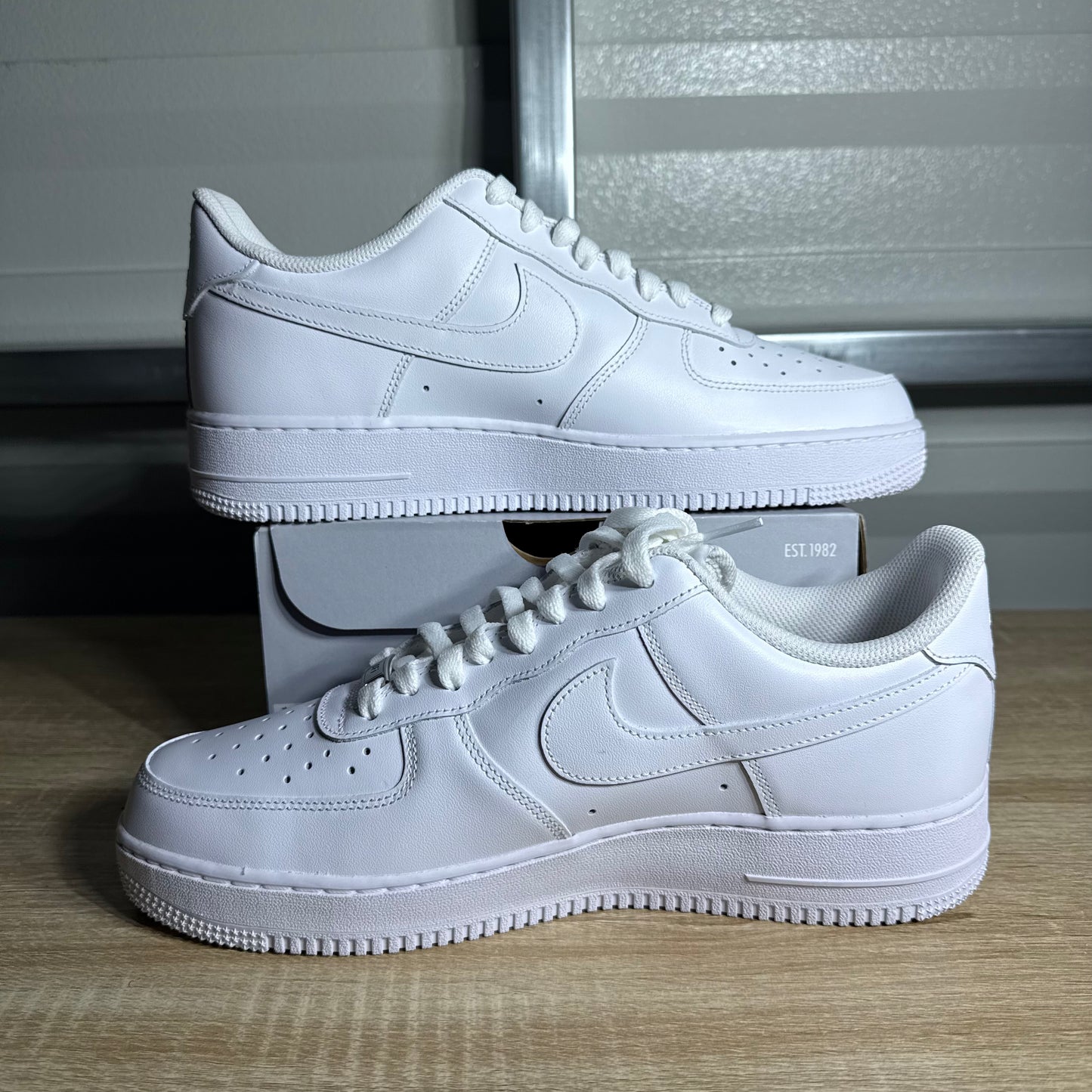 Size 10.5 - AF 1 '07 Low Triple White