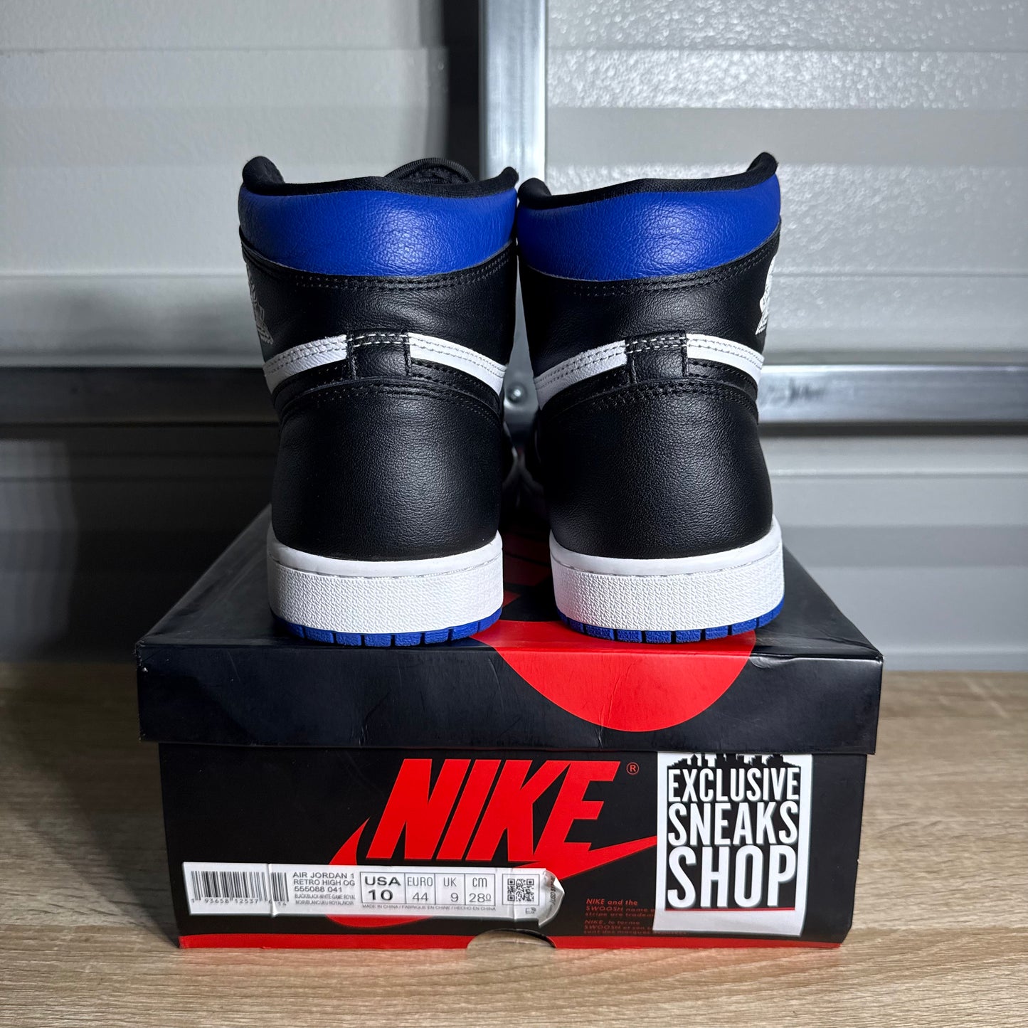 Size 10 – AJ 1 Retro High OG Royal Toe