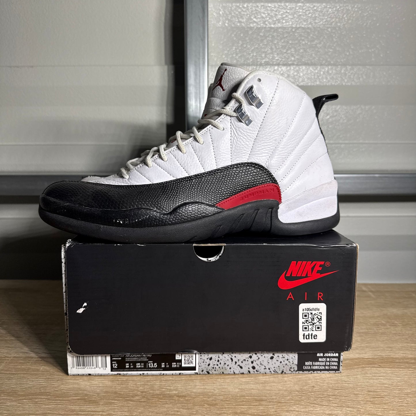 Size 12 - AJ 12 Retro Taxi Flip