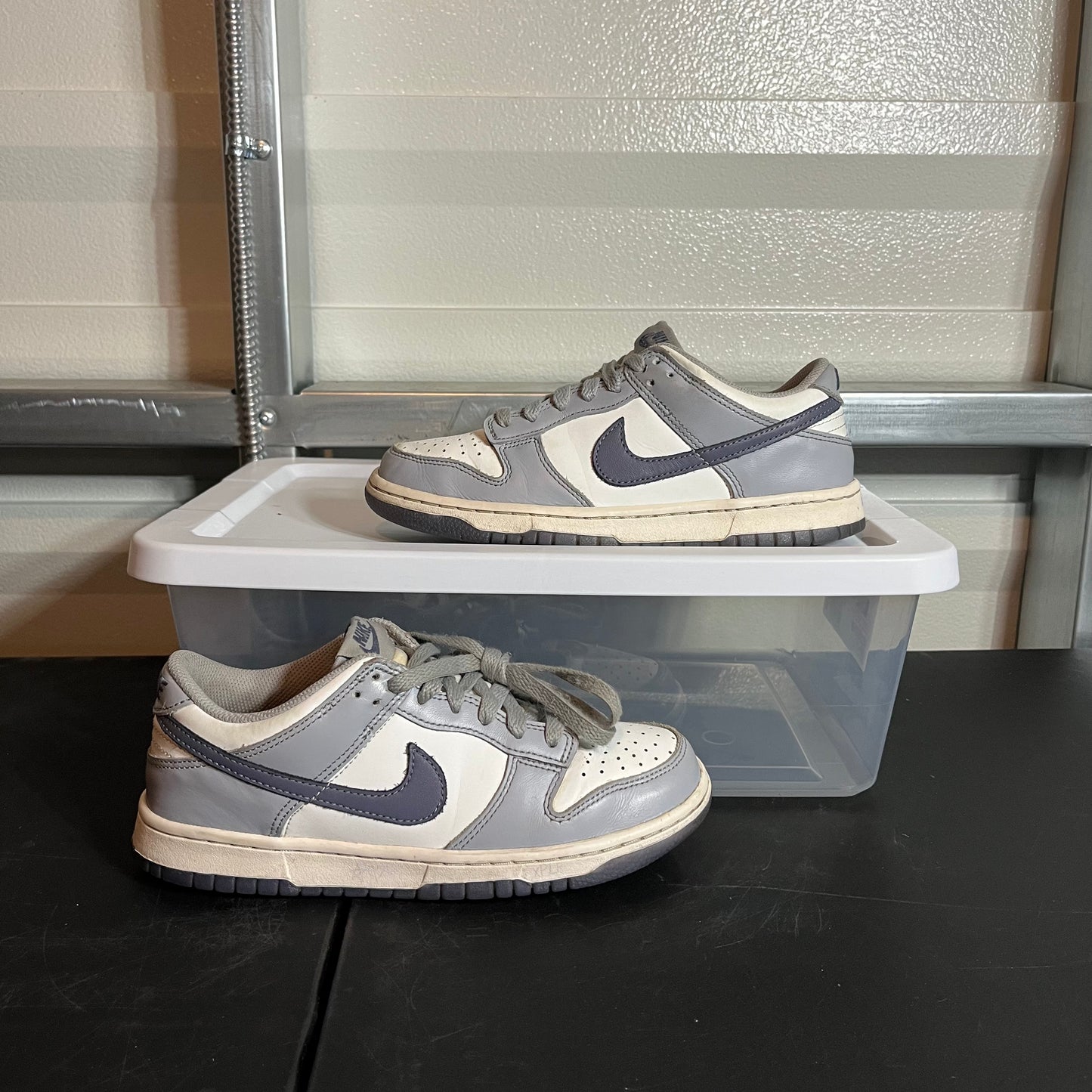Size 5.5Y - Dunk Low Retro Platinum Tint Light Carbon