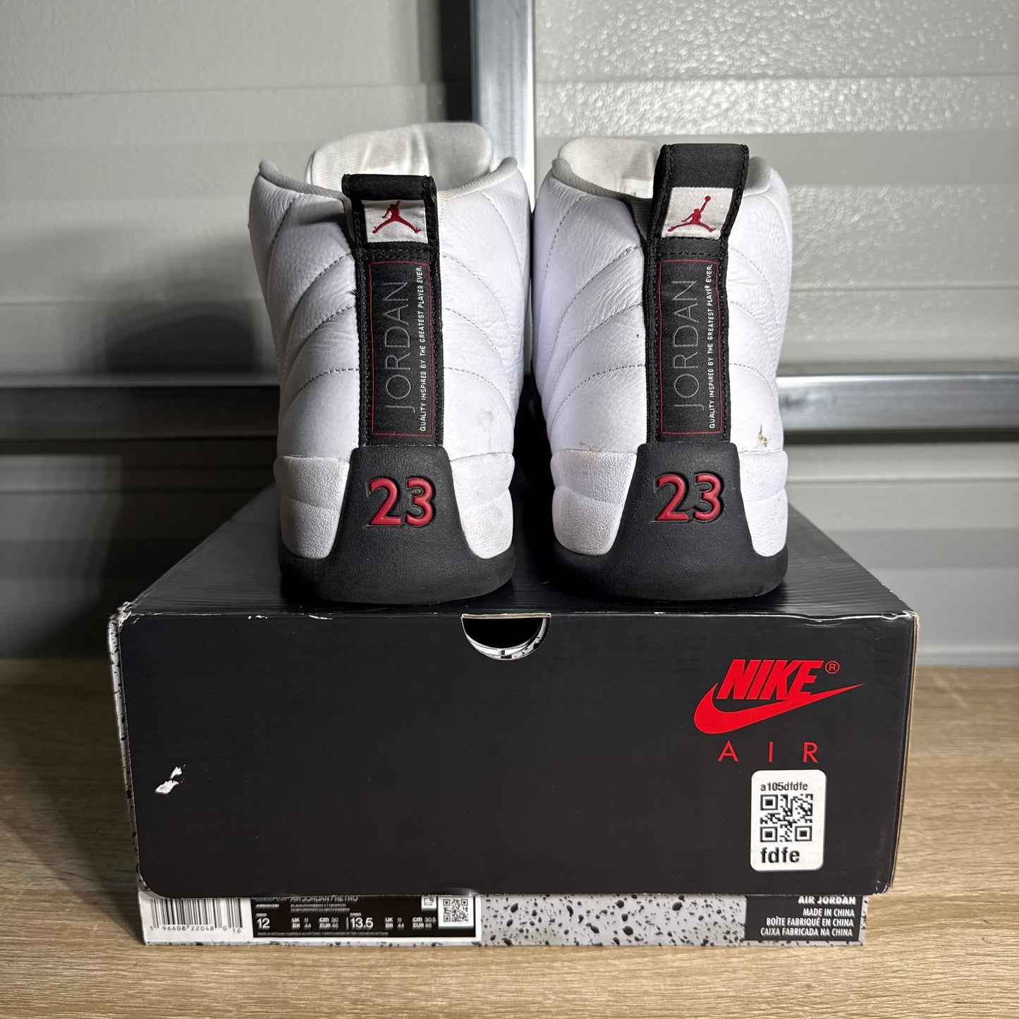 Size 12 - AJ 12 Retro Taxi Flip