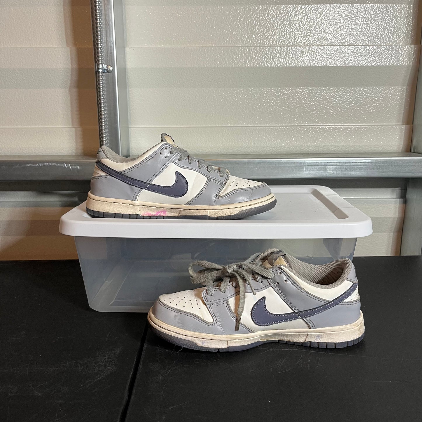 Size 5.5Y - Dunk Low Retro Platinum Tint Light Carbon
