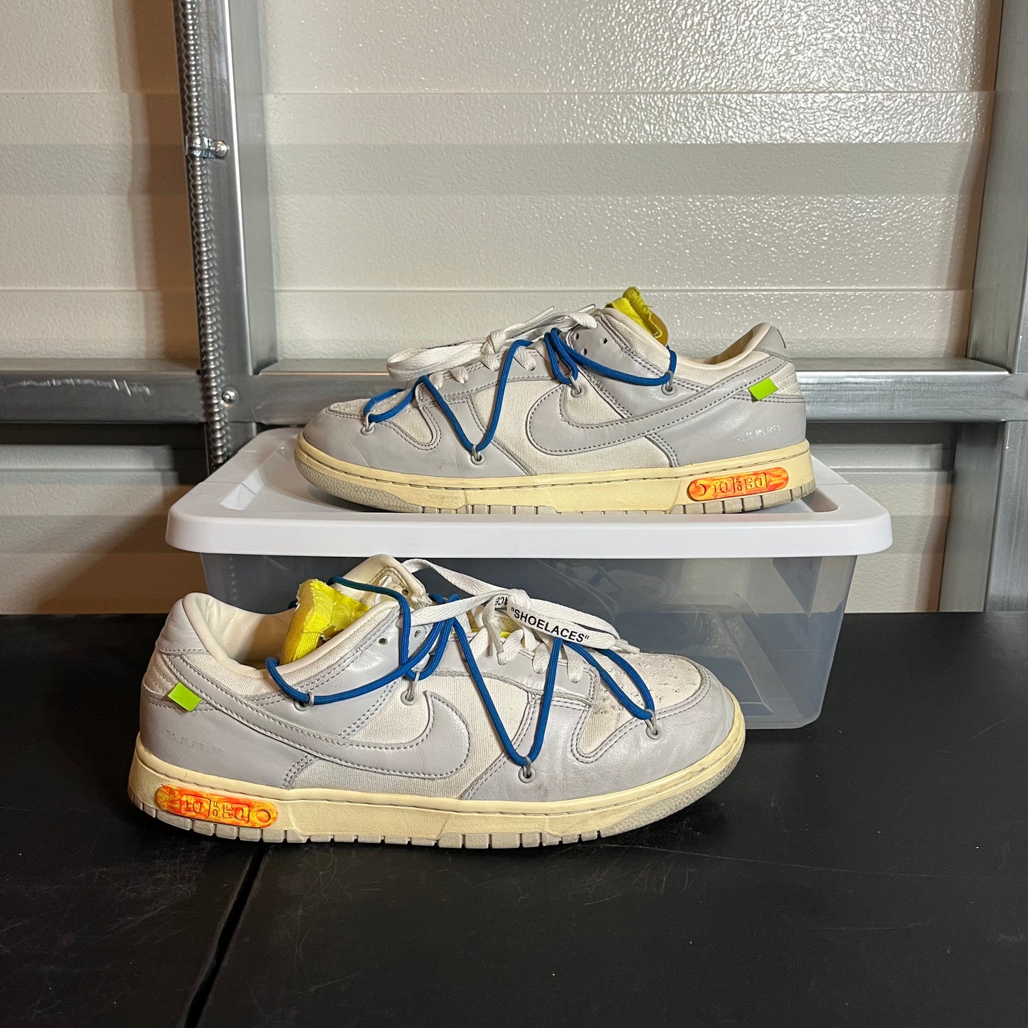 Size 12 - Dunk Low Off-White Lot