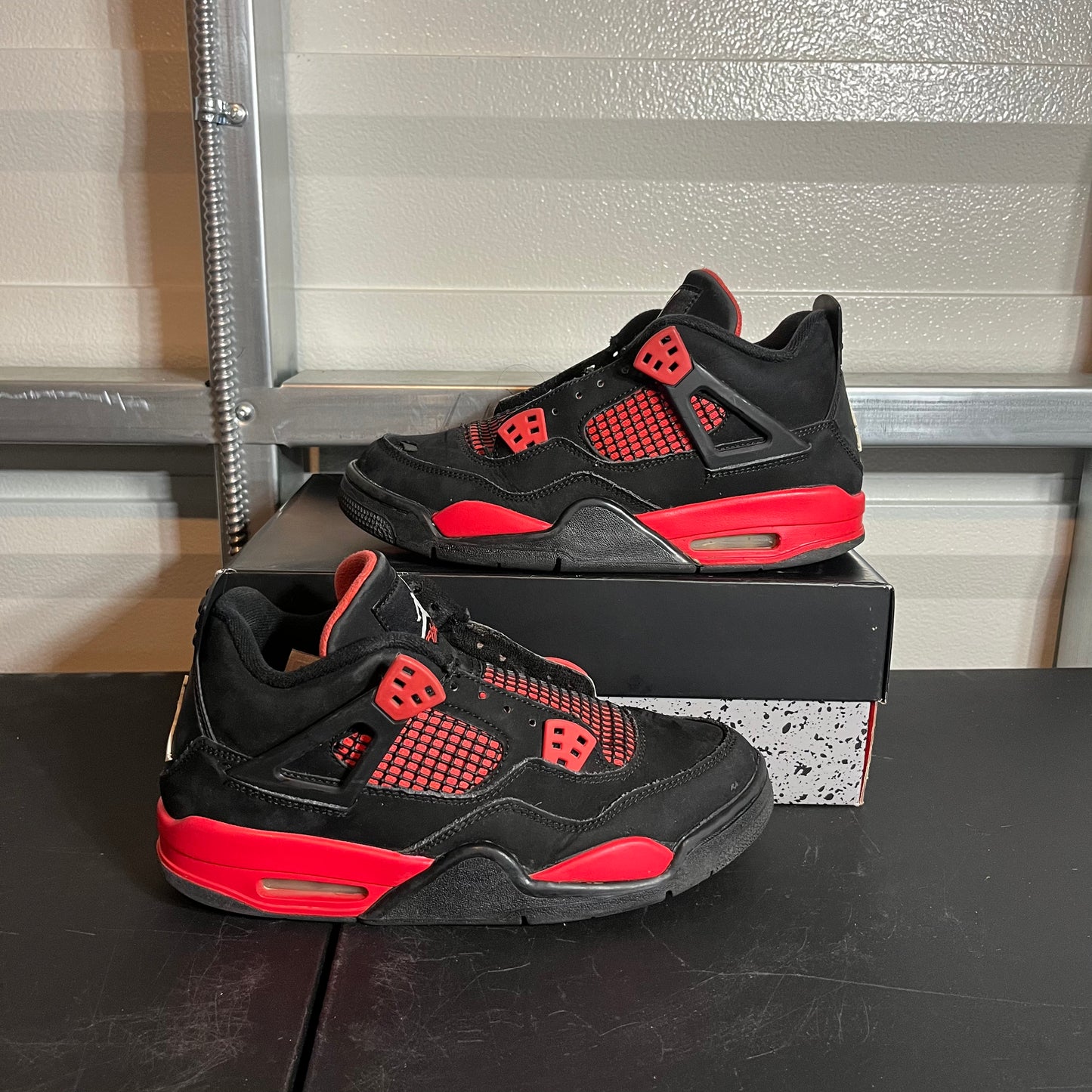 Size 7Y - AJ 4 Retro Red Thunder