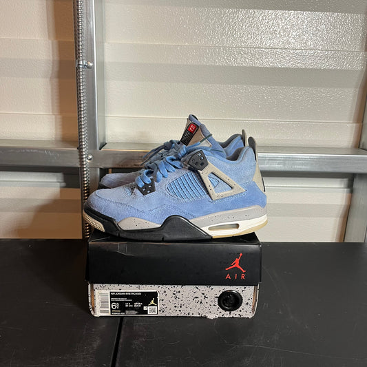 Size 6.5Y - AJ 4 Retro University Blue