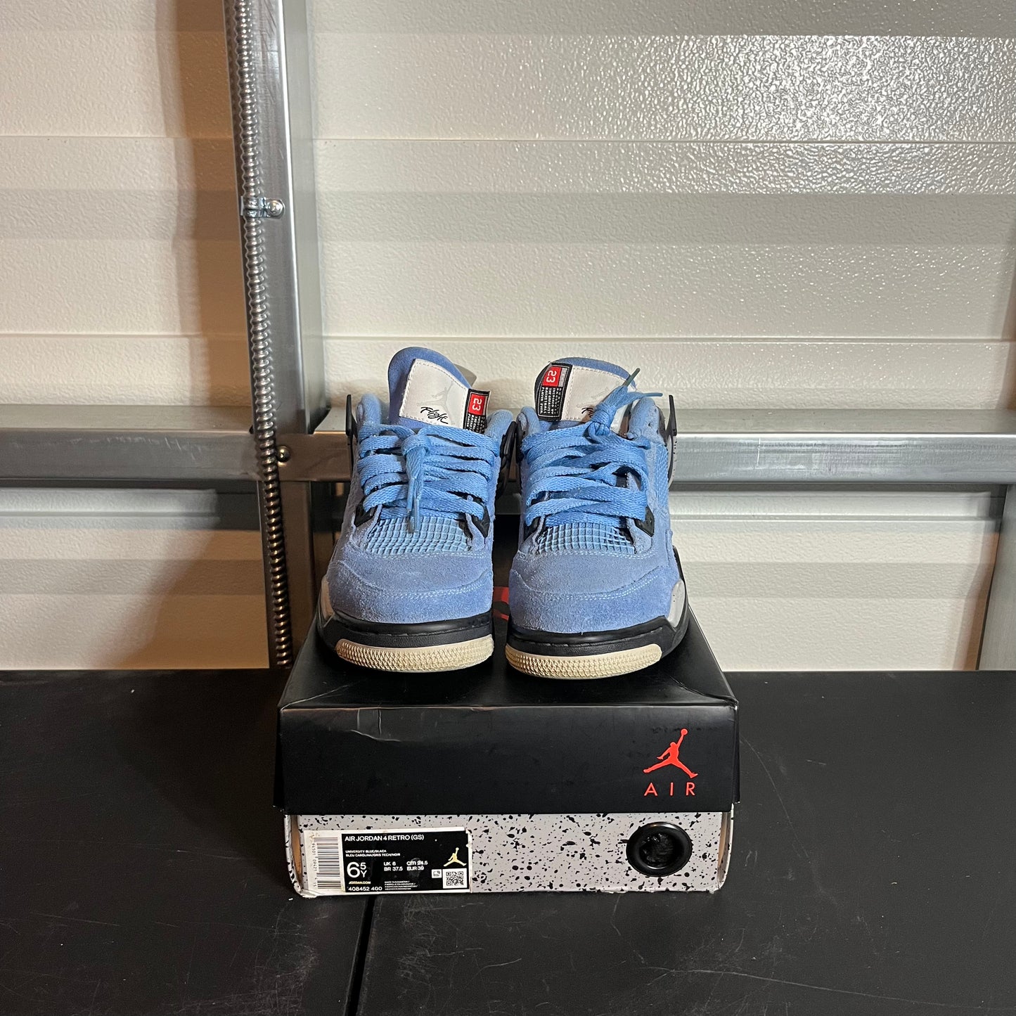 Size 6.5Y - AJ 4 Retro University Blue