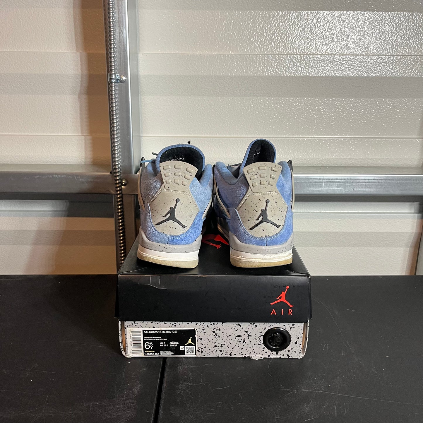 Size 6.5Y - AJ 4 Retro University Blue