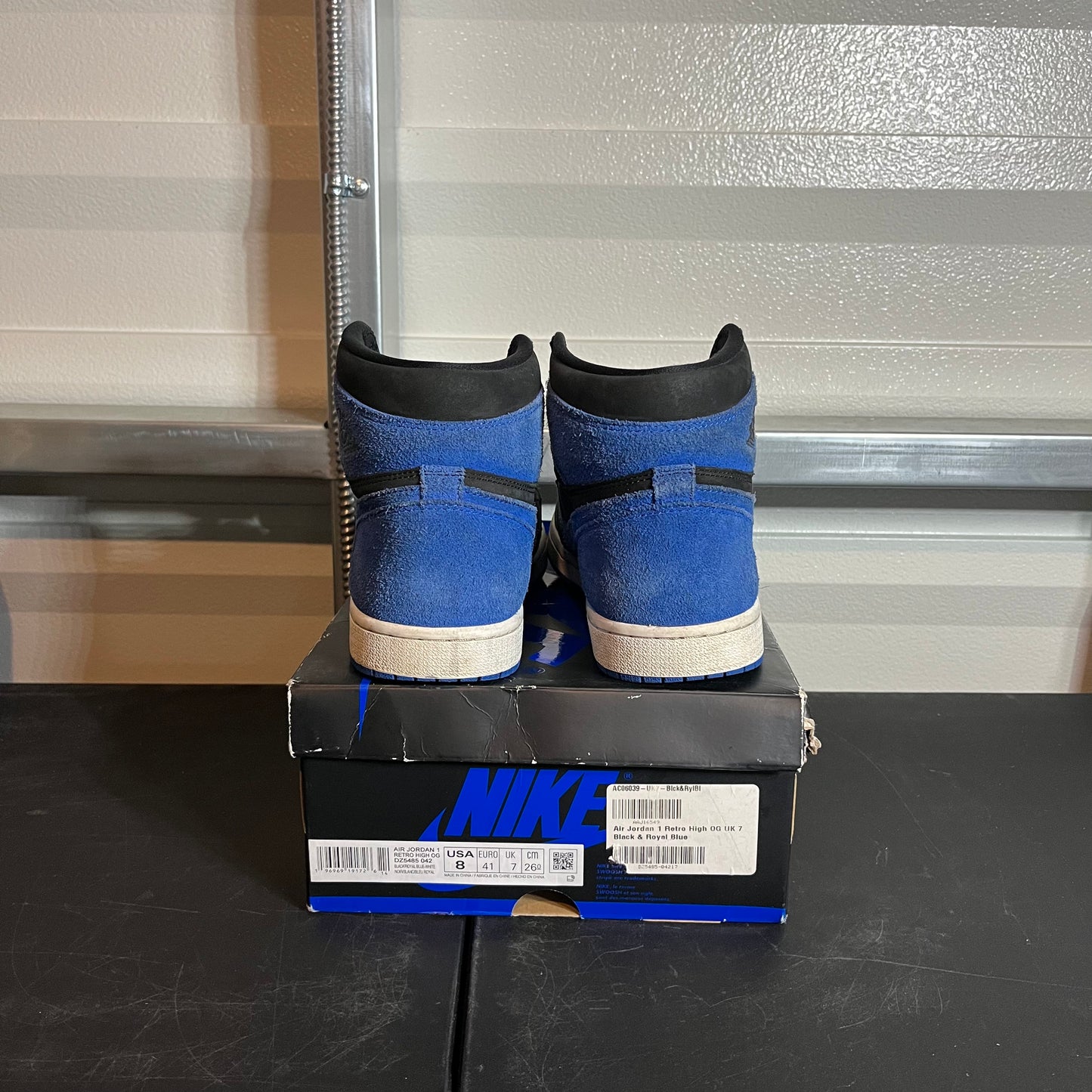 Size 8 - AJ 1 Retro High Royal Reimagined