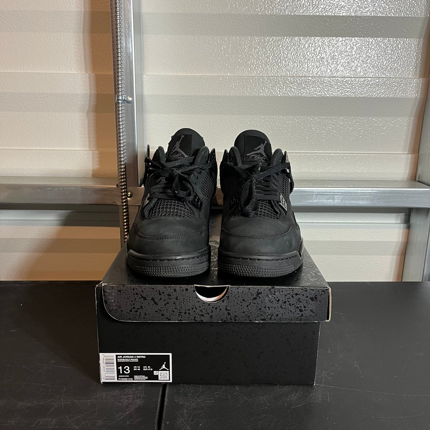 Size 13 - AJ 4 Retro Black Cat