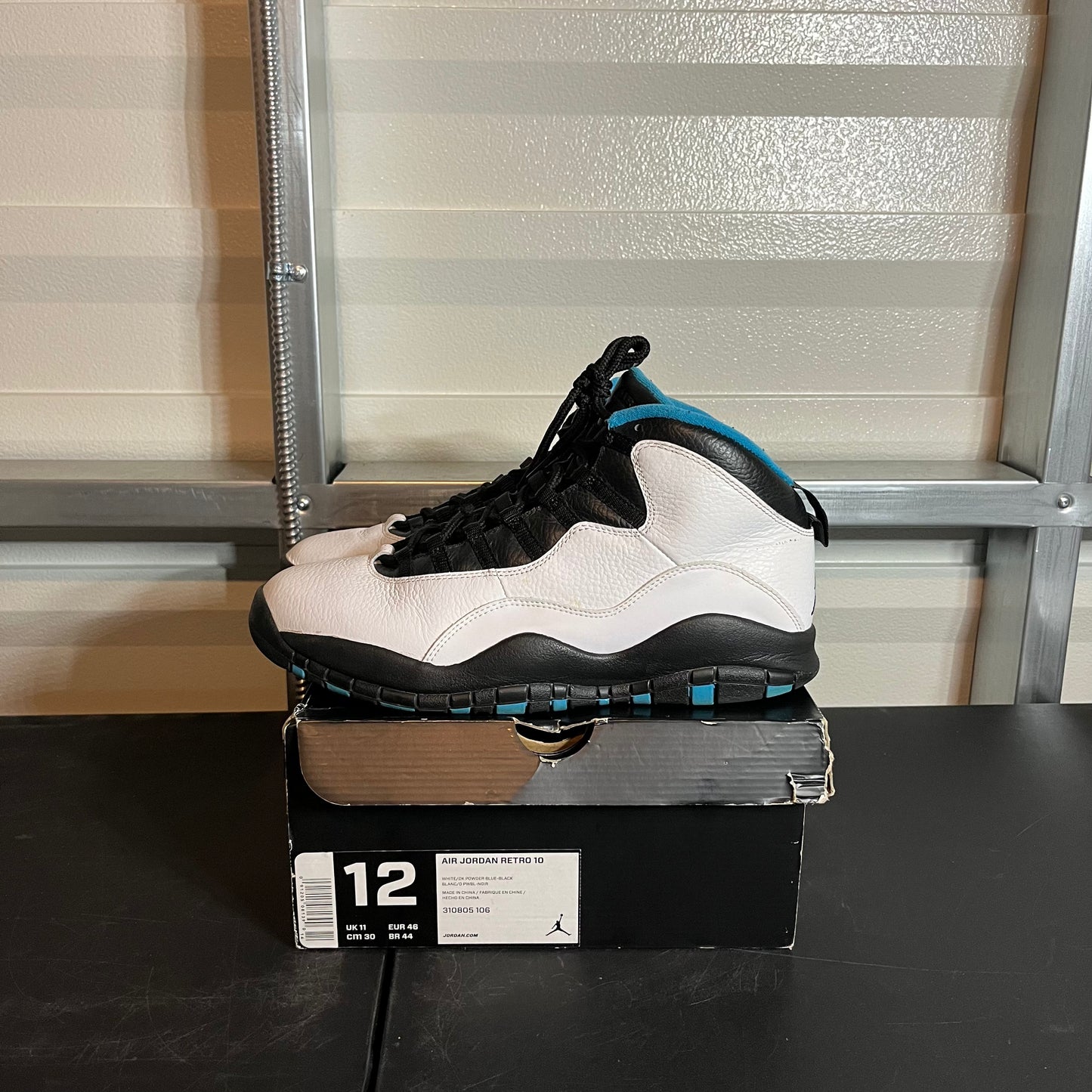 Size 12 - AJ 10 Retro Powder Blue