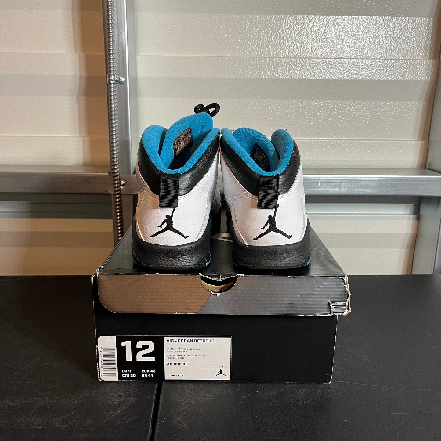 Size 12 - AJ 10 Retro Powder Blue