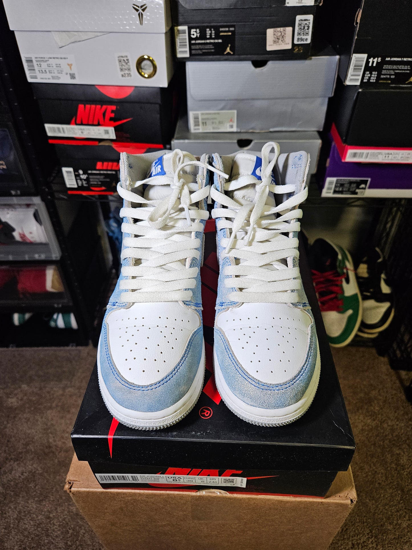 Size 6.5 - AJ 1 Retro OG High Hyper Royal