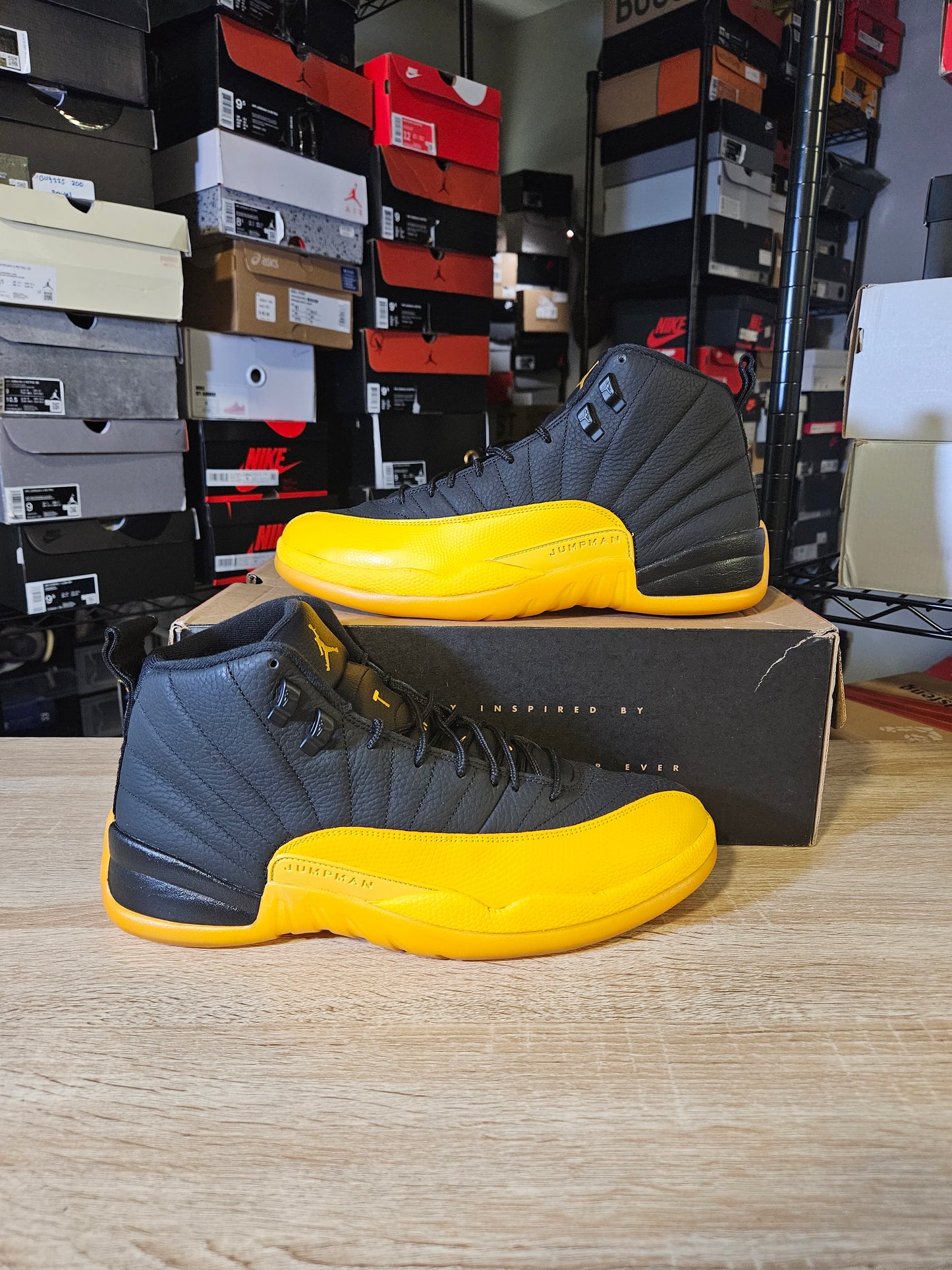 Size 13 - Jordan 12 Retro University Gold 2020