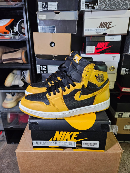 Size 9.5 - AJ 1 Retro OG High Pollen