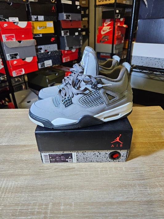 Size 9 - AJ 4 Retro Low Cool Grey