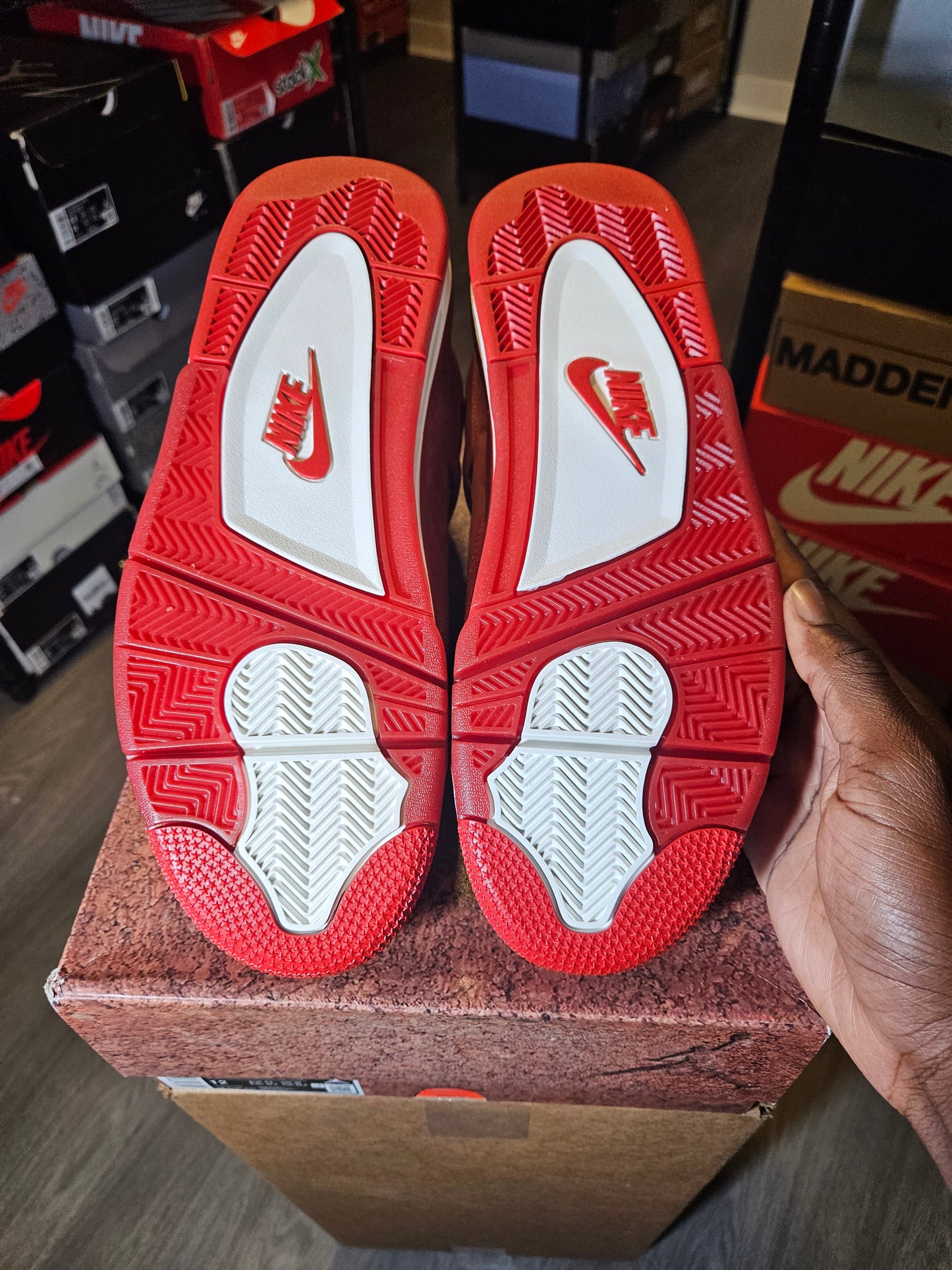 Size 10.5 - Nigel Sylvester x AJ 4 Retro OG SP Brick By Brick