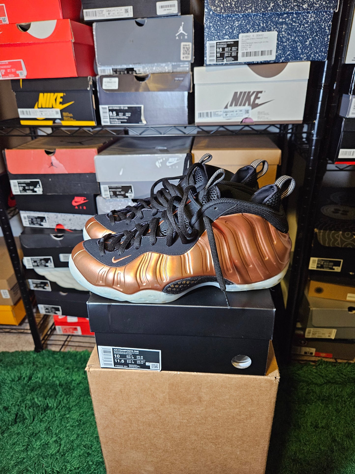 Size 10 - Nike Air Foamposite One 2024 Copper