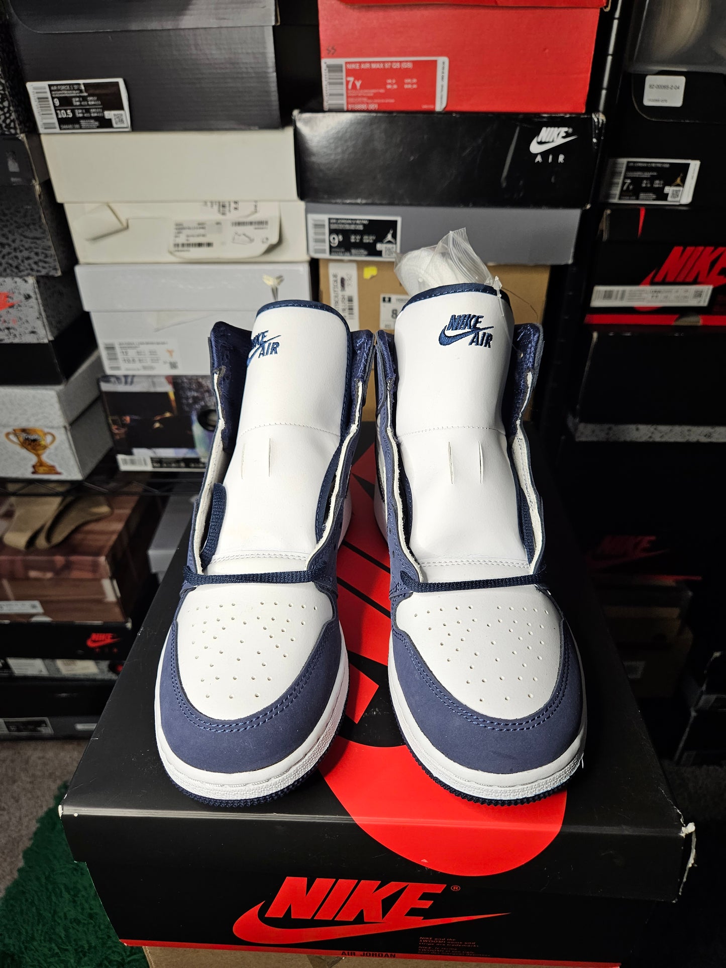 Size 6.5 - AJ 1 Retro High CO.JP Midnight Navy