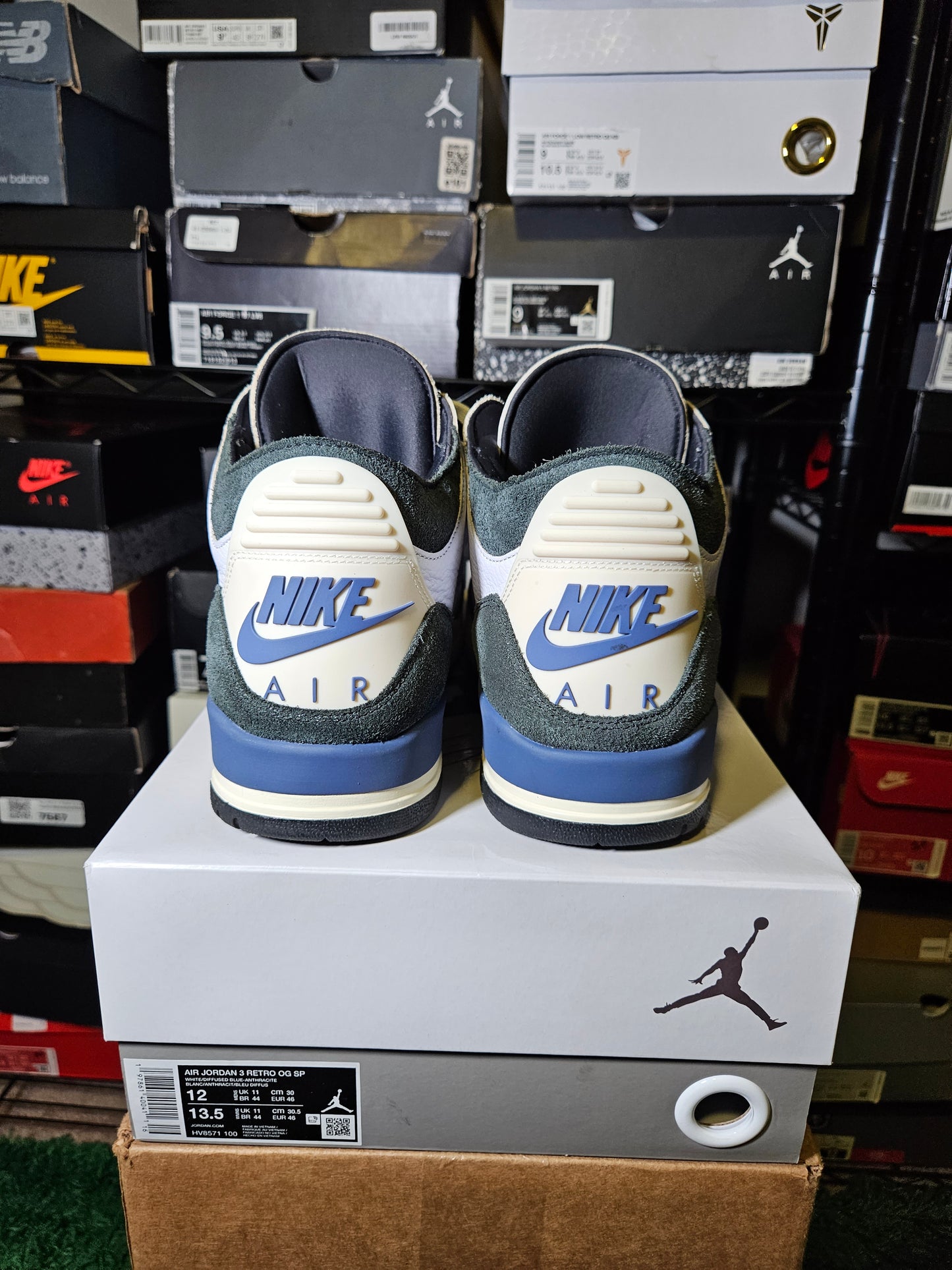 Size 12 - A Ma Maniére x AJ 3 Retro OG SP For The Love