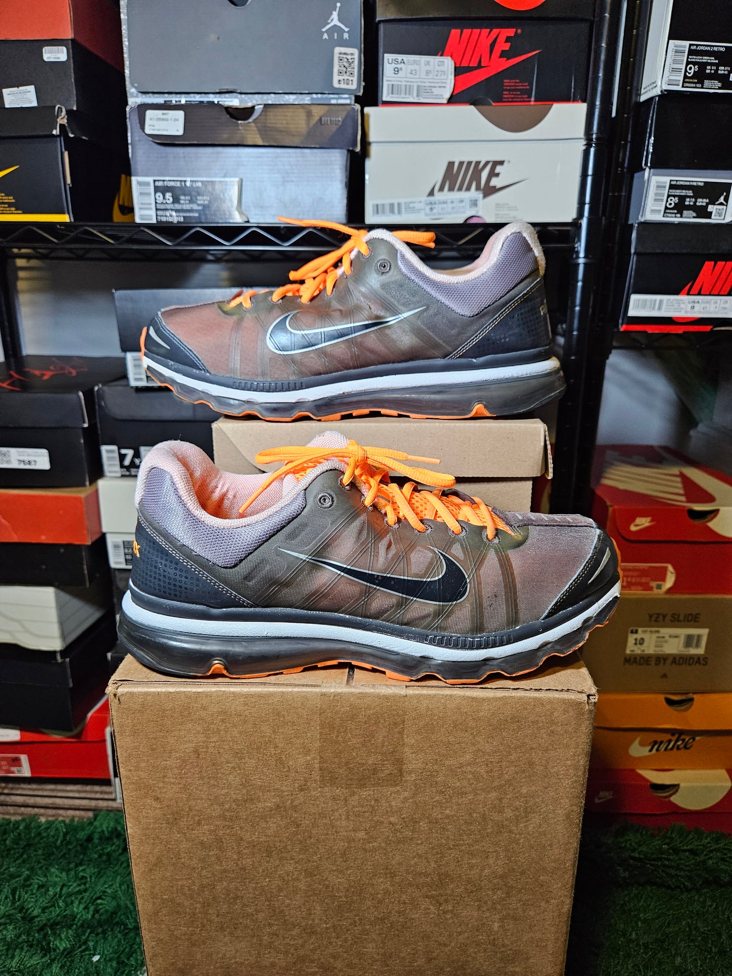 Size 12 - Air Max+ 2009 Black Orange
